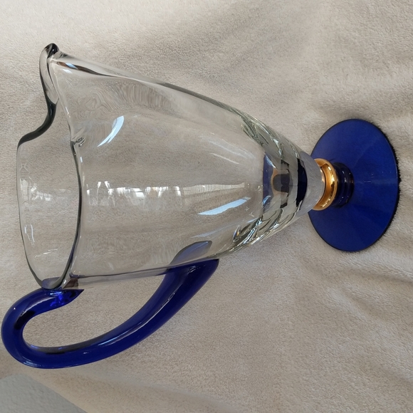 Vintage Romania Crystal Pitcher - Picture 7 of 10